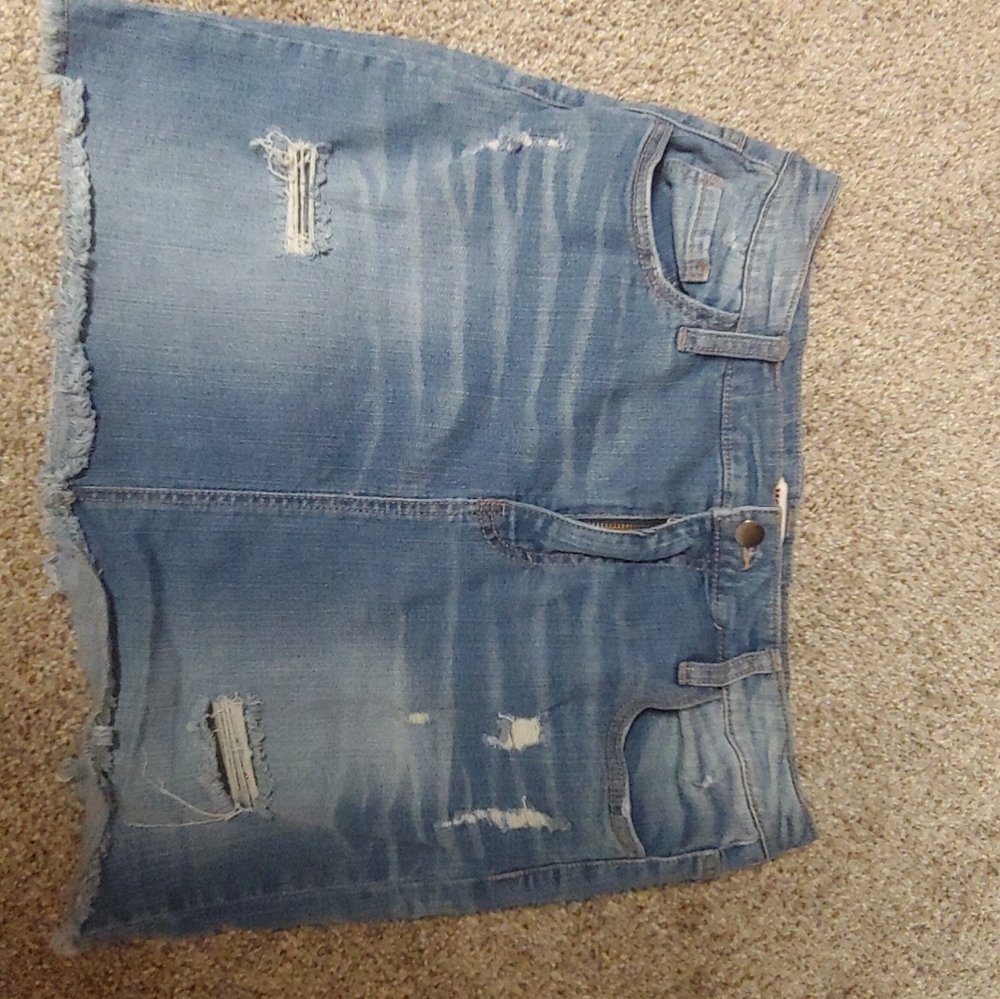 Jean skirt